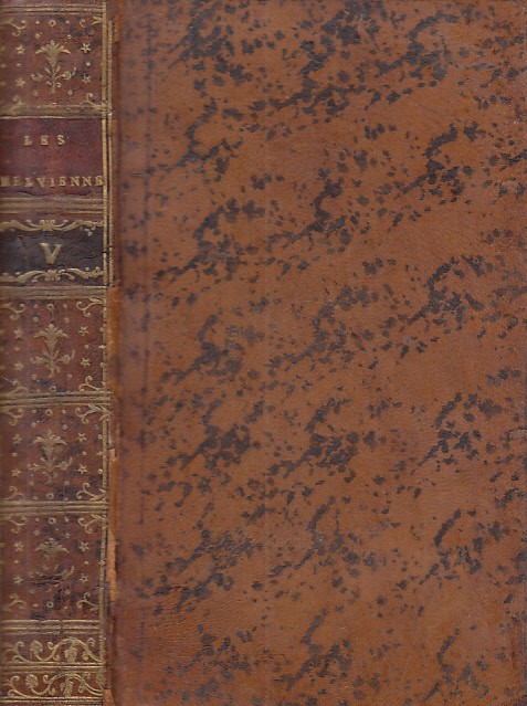 LES HELVIENNES OU LETTRES PROVINCIALES PHILOSOPHIQUES. (TOMO V)