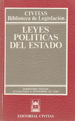 LEYES POLÍTICAS DEl ESTADO