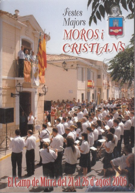 LLIBRET FESTES MAJORS MOROS I CRISTIANS EL CAMP DE MIRRA