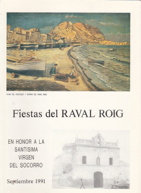 LLIBRET FIESTAS DEL RAVAL ROIG 1991