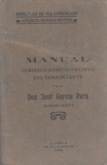 Manual Júridico Administrativo del comerciante