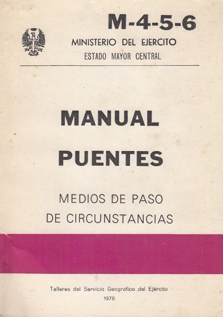 MANUAL PUENTES. MEDIOS DE PASO DE CIRCUNSTANCIAS. M-4-5-6