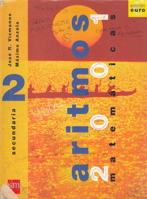 MATEMÁTICAS 2 SECUNDARIA. ARITMOS 2001. EURO