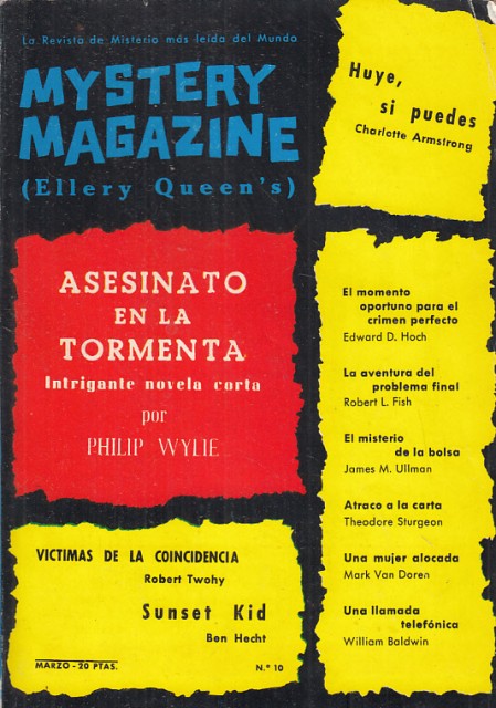 MYSTERY MAGAZINE (ELLERY QUEEN'S); HUYE, SI PUEDES; ASESINATO EN LA …