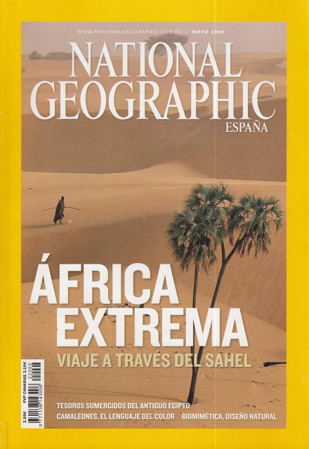 NATIONAL GEOGRAPHIC ESPAÑA. (El Sahel. Camaleones. Egipto sumergido. Biomimética) Vol. …