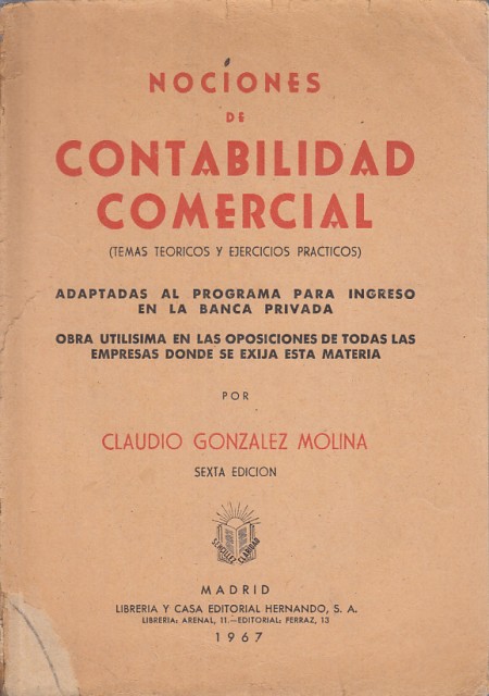 NOCIONES DE CONTABILIDAD COMERCIAL