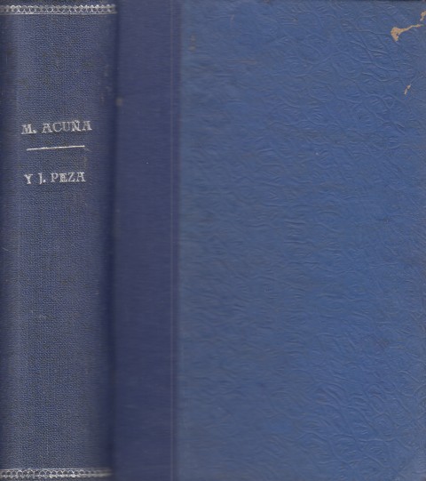OBRAS DE MANUEL ACUÑA. POESIAS ESCOGIDAS.