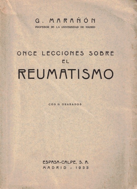 Once lecciones sobre el reumatismo