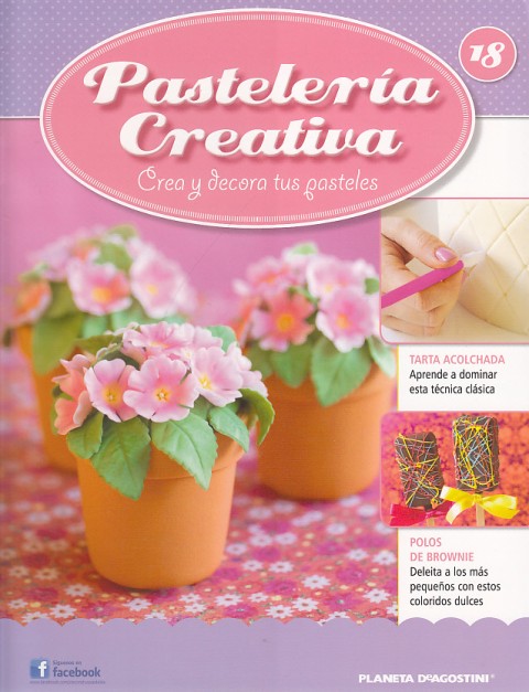 PASTELERÍA CREATIVA nº18. TARTA ACOLCHADA; POLOS DE BROWNIE