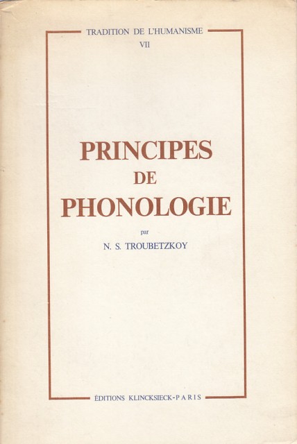 PRINCIPES DE PHONOLOGIE