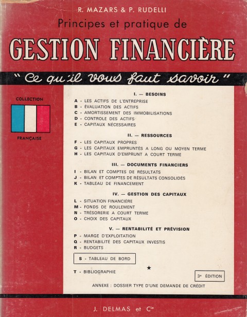 PRINCIPES ET PRATIQUE DE GESTION FINANCIÈRE