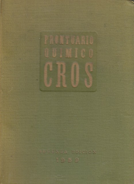 PRONTUAIRO QUÍMICO CROS