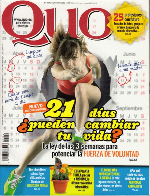 QUO Nº 204 (Salud: ¿hay que recetar más cosas naturales?; …