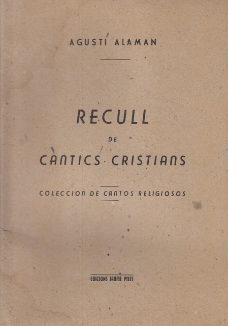 Recull de Càntics Cristians