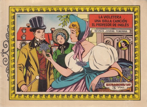 REVISTA JUVENIL FEMENINA Nº46. COLECCIÓN AZUCENA. LA VIOLETERA; UNA BELLA …