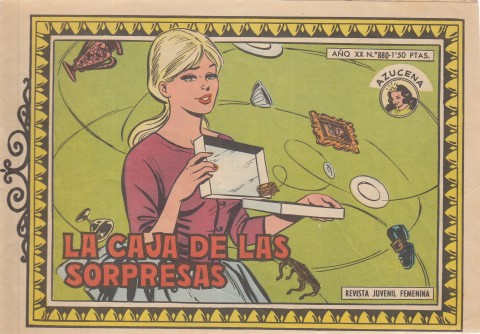 REVISTA JUVENIL FEMENINA Nº880. COLECCIÓN AZUCENA. LA CAJA DE LAS …