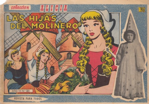 REVISTA PARA TODOS Nº321. COLECCIÓN ALICIA. LAS HIJAS DEL MOLINERO
