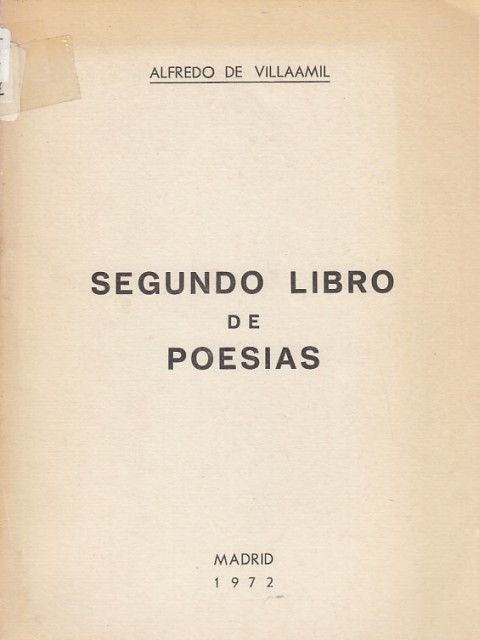SEGUNDO LIBRO DE POESÍAS