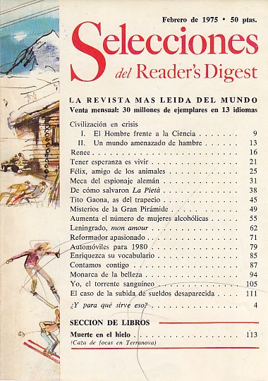 SELECCIONES DEL READER'S DIGEST. FEBRERO 1975