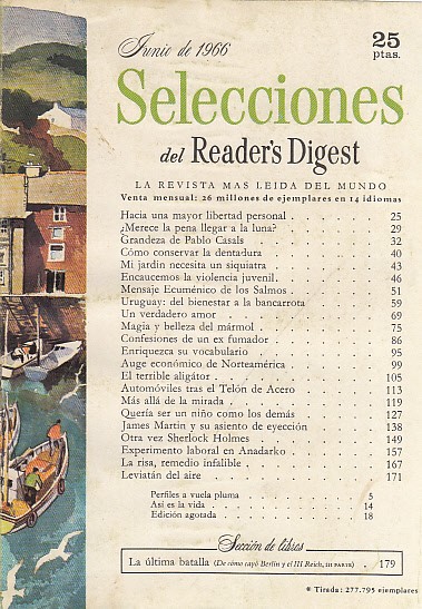 SELECCIONES DEL READER'S DIGEST. JUNIO 1966