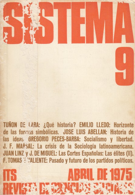 SISTEMA 9. REVISTA DE CIENCIAS SOCIALES