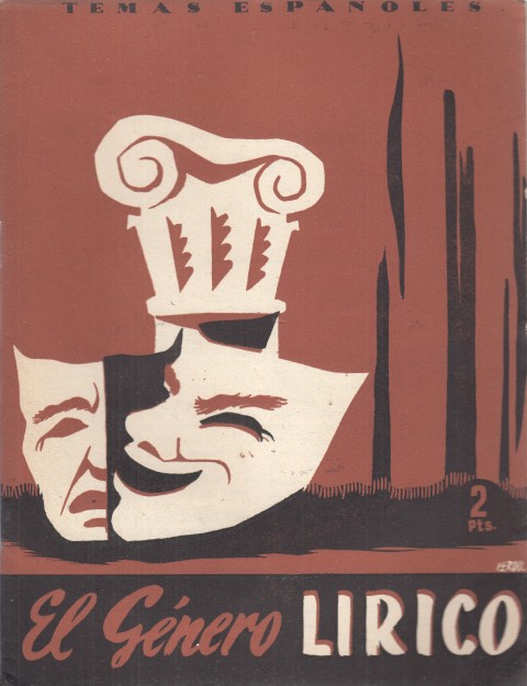 TEMAS ESPAÑOLES. Nº 91. EL GÉNERO LÍRICO