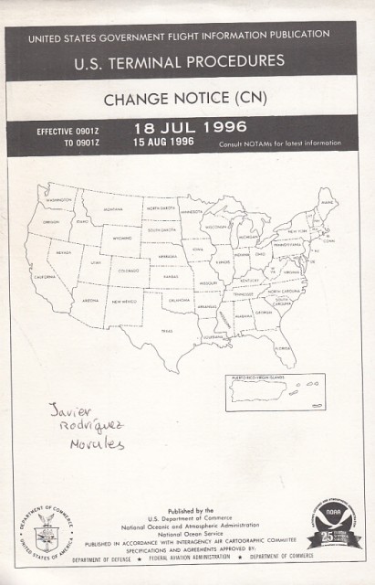 U. S. TERMINAL PROCEDURES. CHANGE NOTICE (CN)
