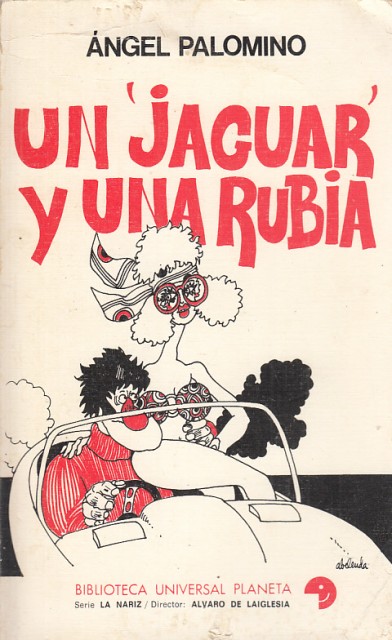UN JAGUAR Y UNA RUBIA
