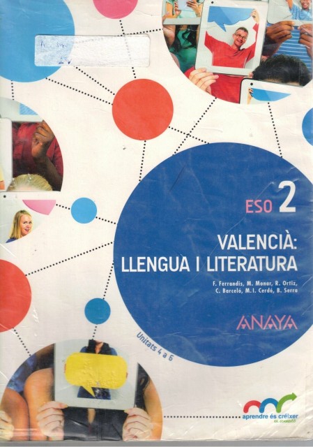 Valencià: Llengua i Literatura 2 ESO. Unitats 4 a 6