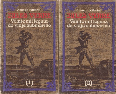 VEINTE MIL LEGUAS DE VIAJE SUBMARINO. Tomos 1 y 2