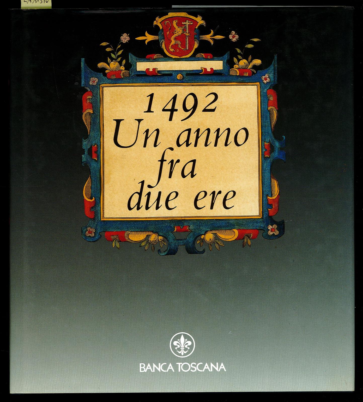 1492 Un anno fra due ere
