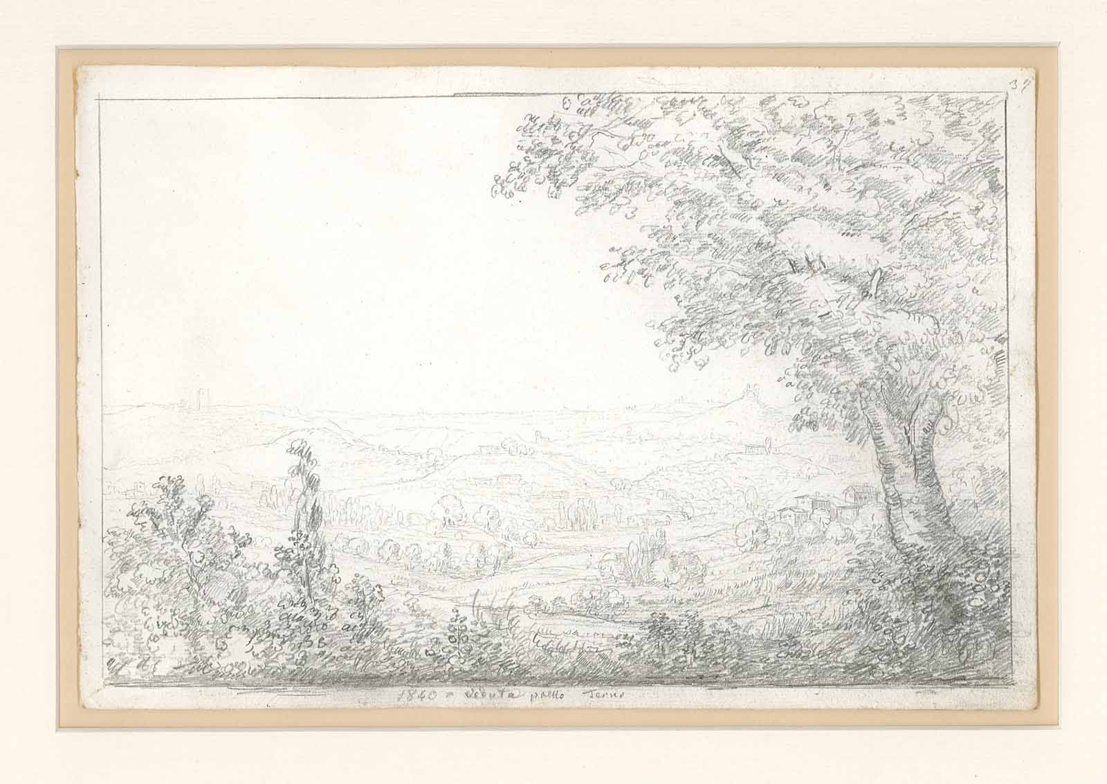 1840 veduta presso Terno