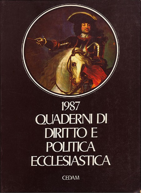1987 Quaderni di Diritto e Politica Ecclesiastica