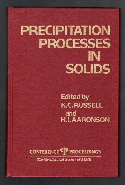 Precipitation processes in solids