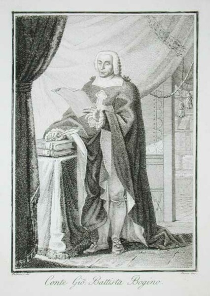 Conte Gio. Battista Bogino