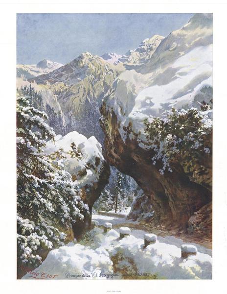 Principio della Val Bregaglia Sass - basaa