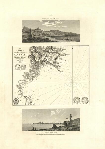 View of the City of Taormina - Plan of the …