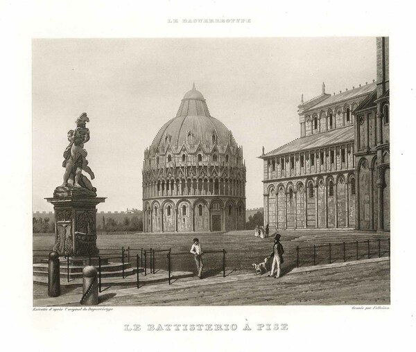 Le Battisterio à Pise