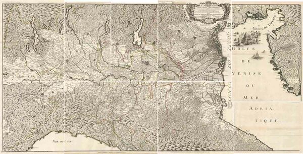 Le Milanez et les Pais Circonvoisins. Les Duchez de Milan, …