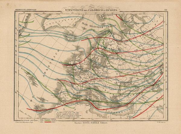 Espansione del calorico in Europa