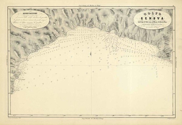 Golfo di Genova dal Capo di Noli sino al Monte …