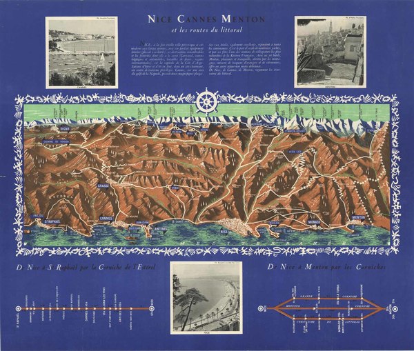 Nice Cannes Menton et les routes du littoral