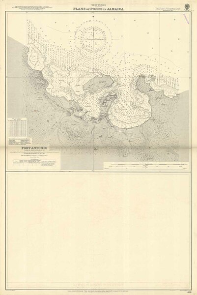 Plans of Ports in Jamaica - Port Antonio