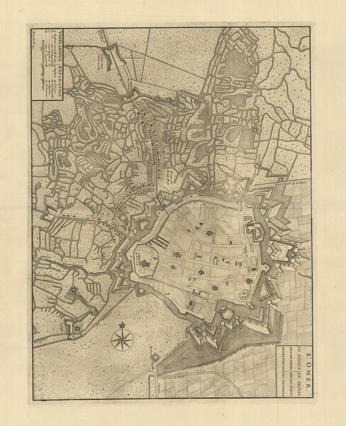 S.t Omer en Artois avec les fortes des environs