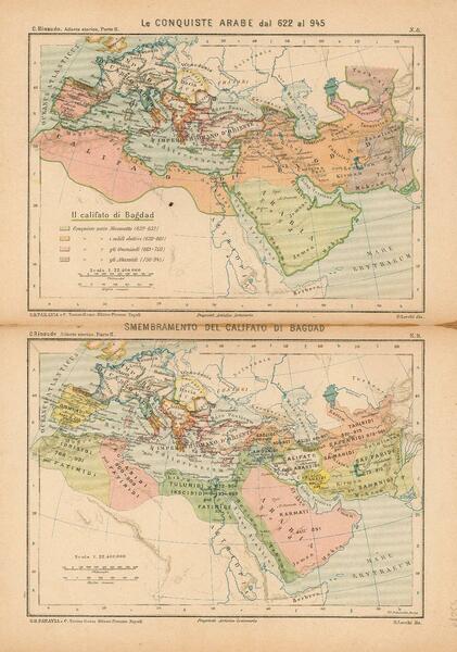 Le conquiste arabe dal 622 al 945 - Smembramento del …