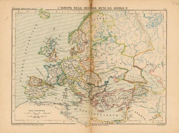 L'Europa nella seconda metà del secolo X°