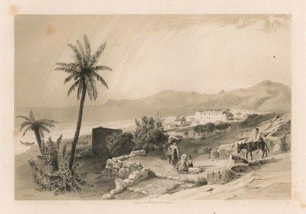 A Bordighera. (Route de Nice a Genes)