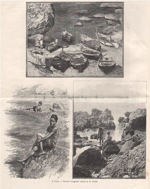 A Capri - Bozzetti fotografici marini di G. Guida