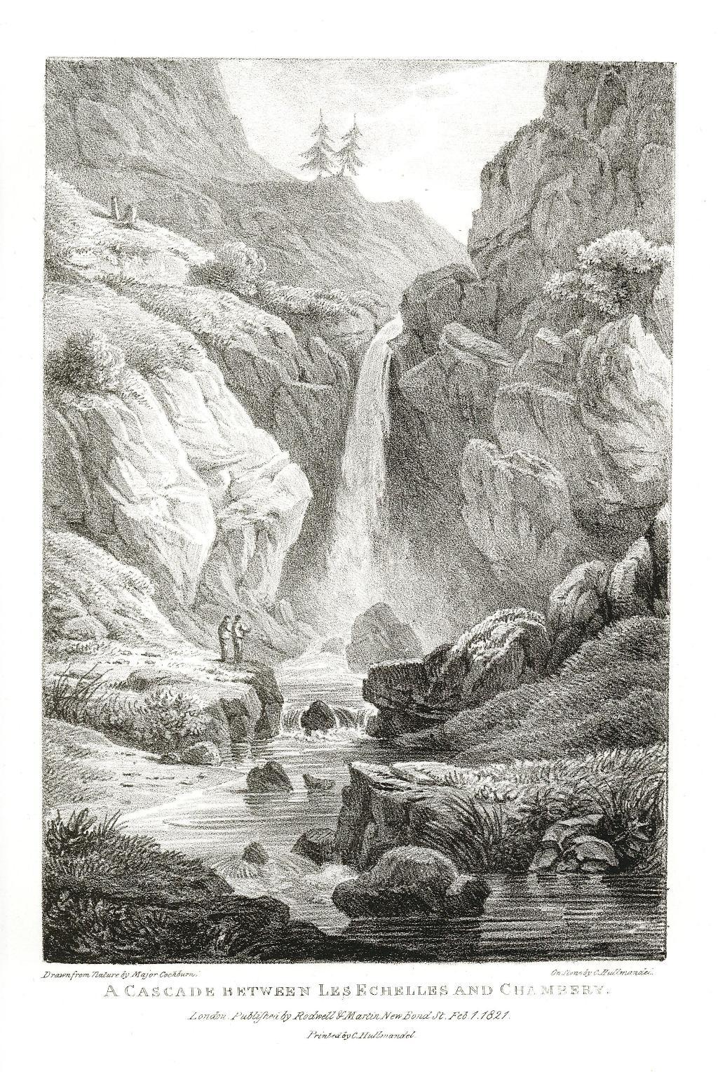 A Cascade between Les Echelles and Chambery
