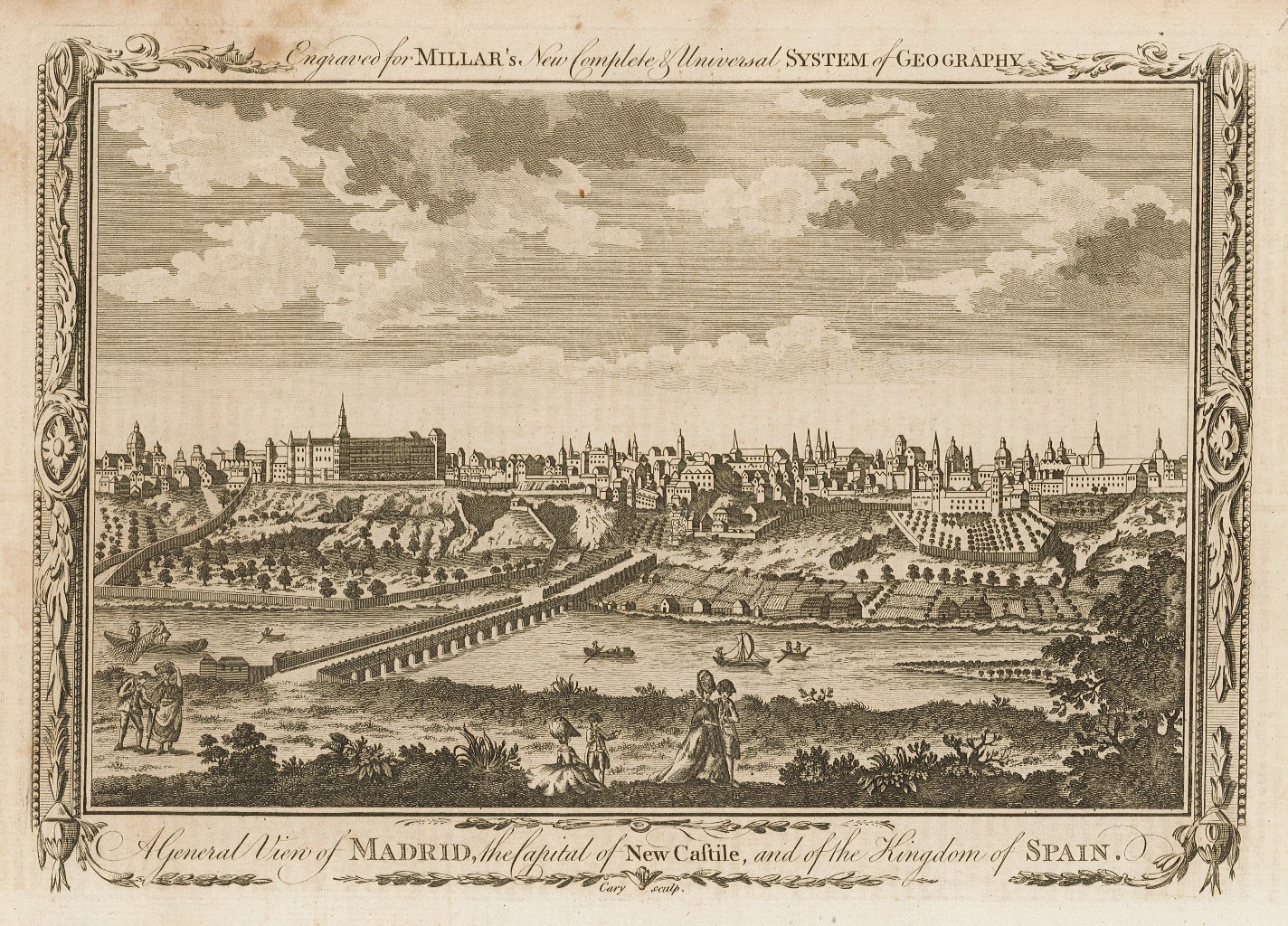 A general view of Madrid, the capital of New Castile …